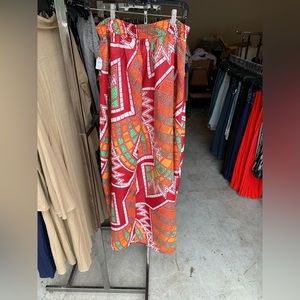 African printed skirt